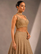 Golden Wedding Outfit