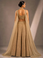 Golden Wedding Outfit