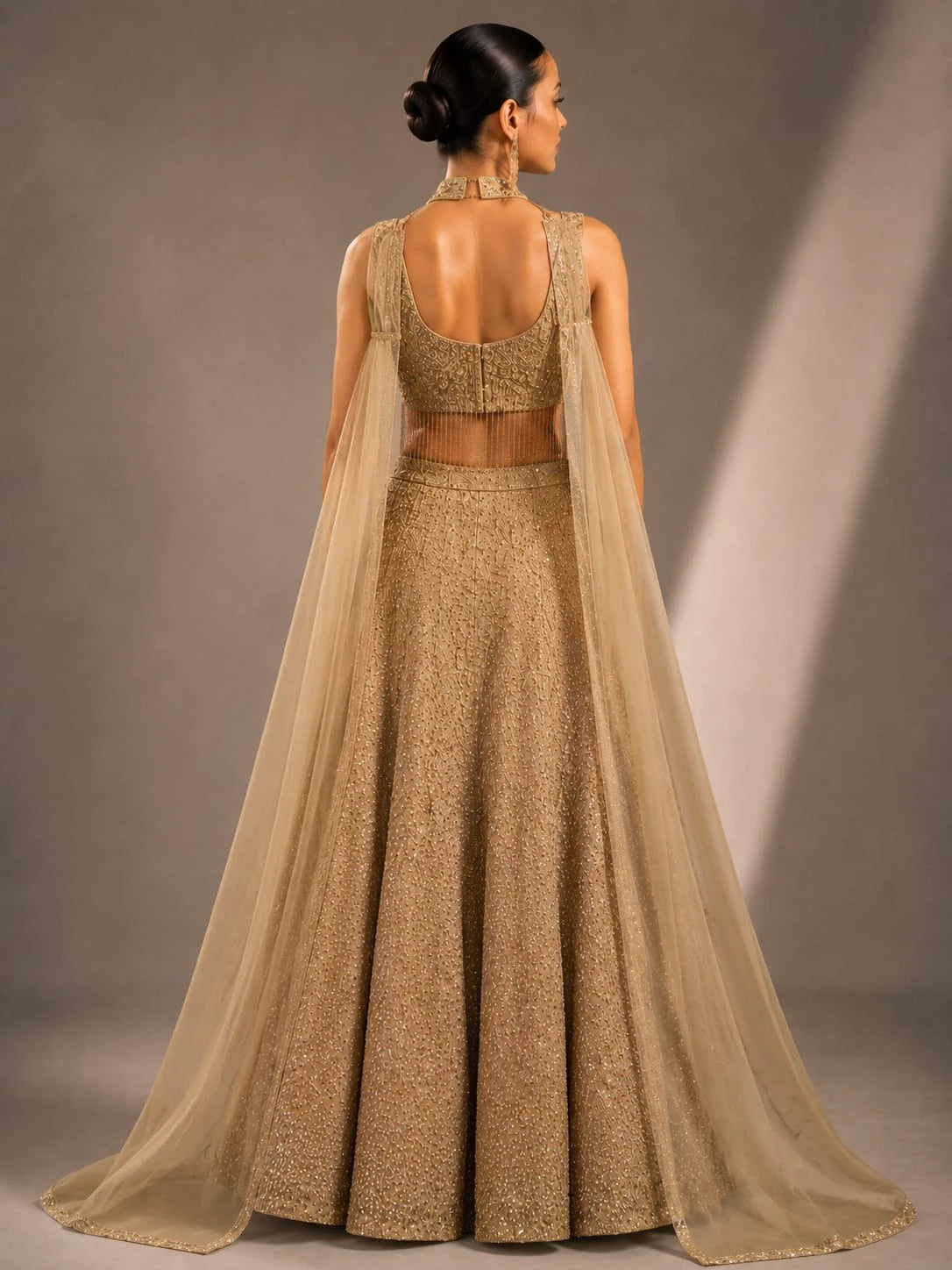 Golden Wedding Outfit