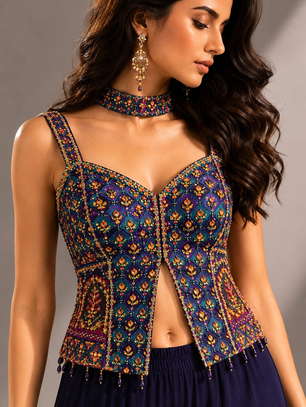 blue sharara sets