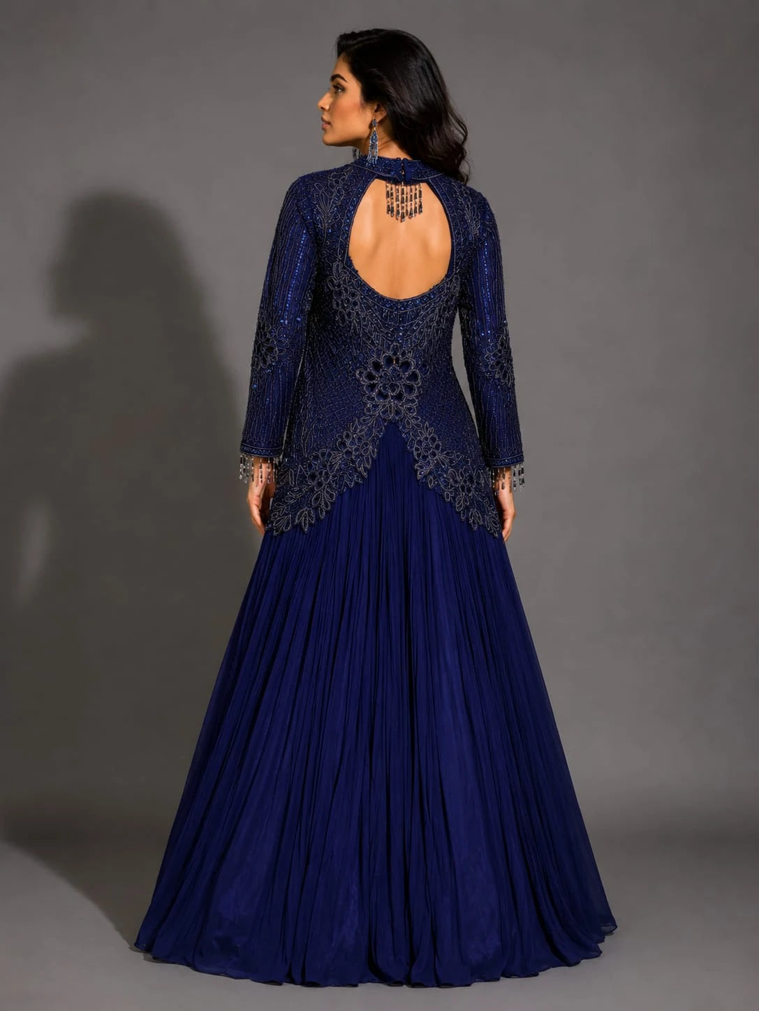 Midnight Blue Lehenga