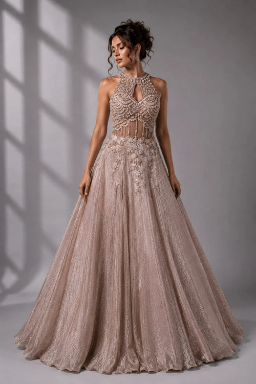 Luxury Pink Gown