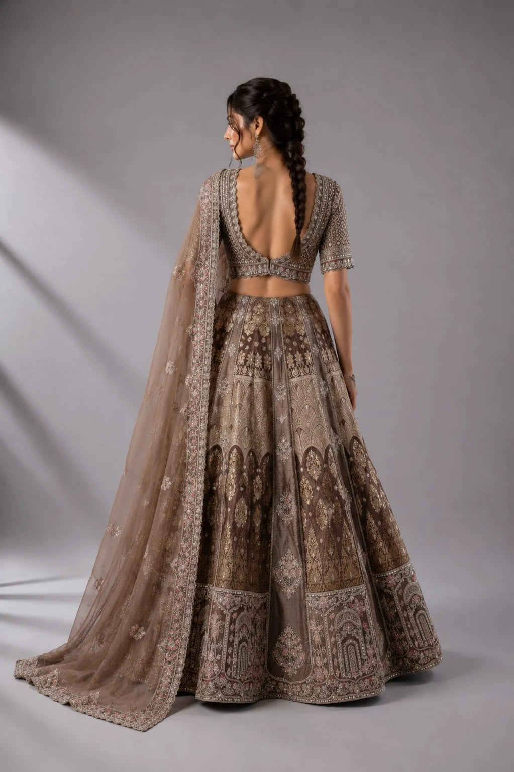 chiku Traditional Indian Lehenga