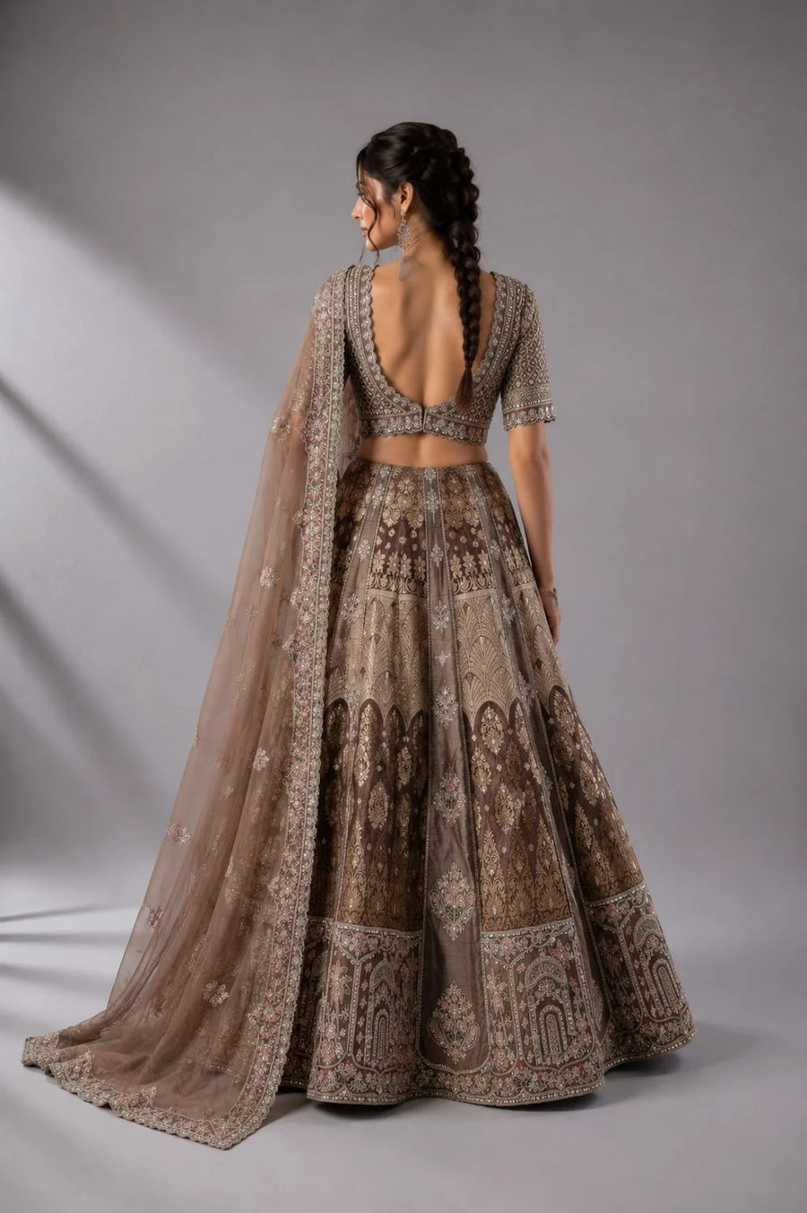 chiku Traditional Indian Lehenga