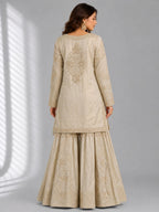 chikoo sharara suit