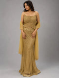 golden wedding lehenga