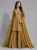 mustard color sharara
