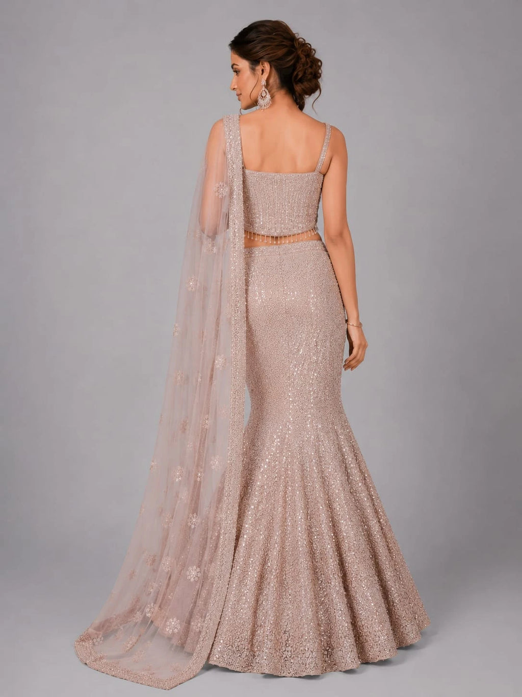 pink ethnic wear