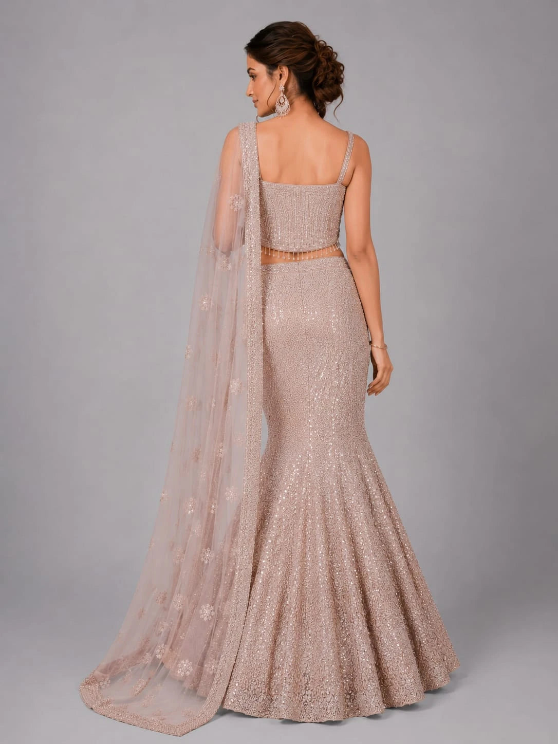 pink ethnic wear