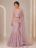 blush pink wedding outfit