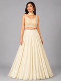 ivory lehenga for women