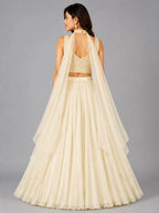 ivory lehenga for women