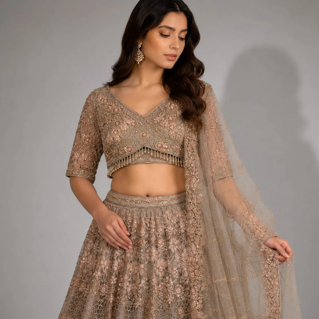 chikoo lehenga online