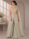 Yellow Anarkali suit
