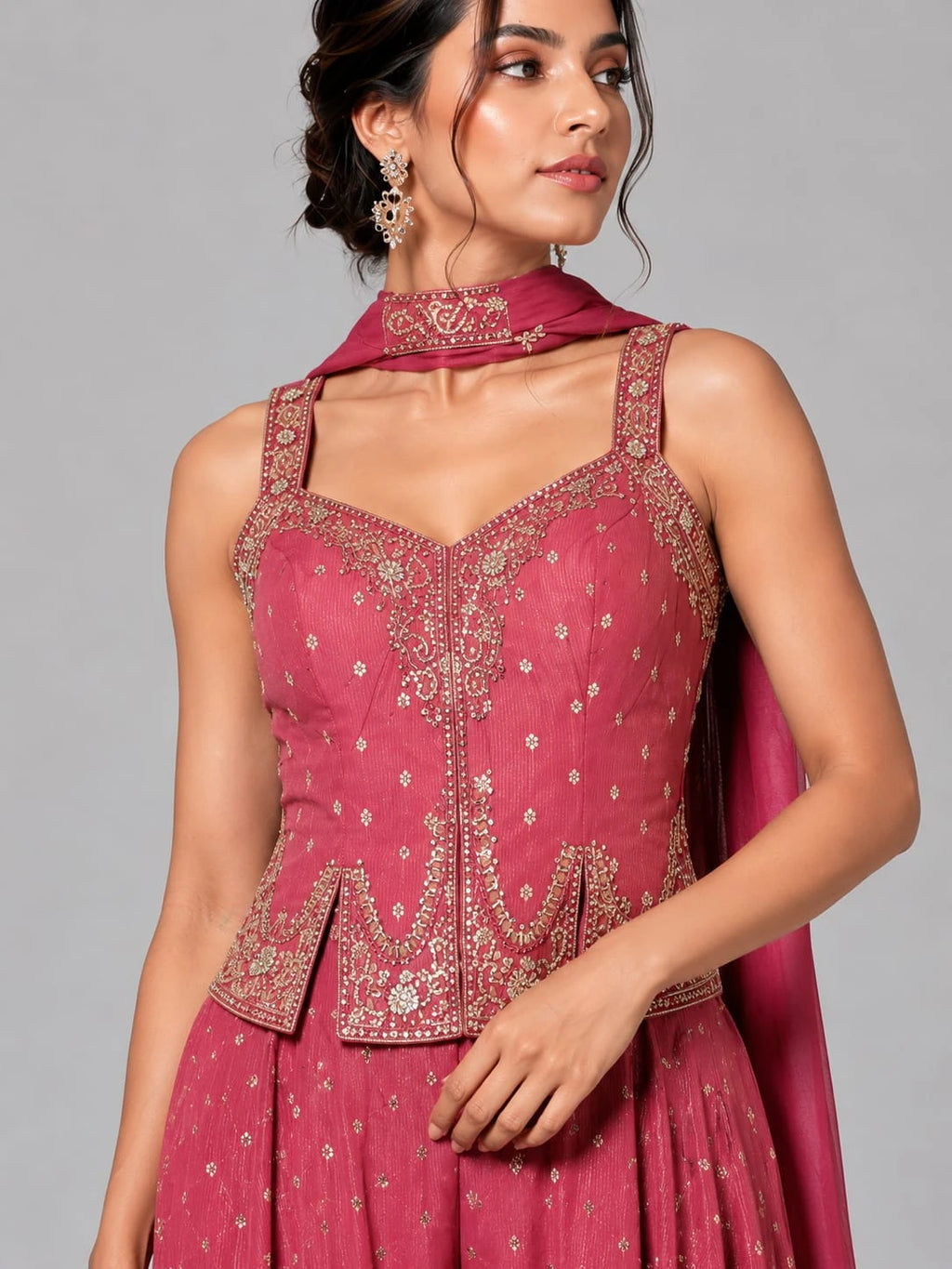 gajri sharara suit