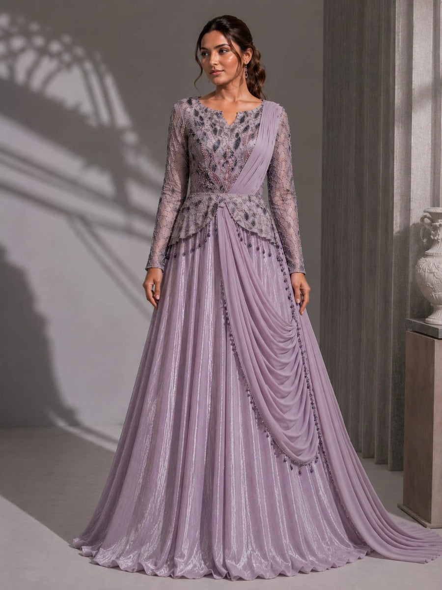 onion one piece gown