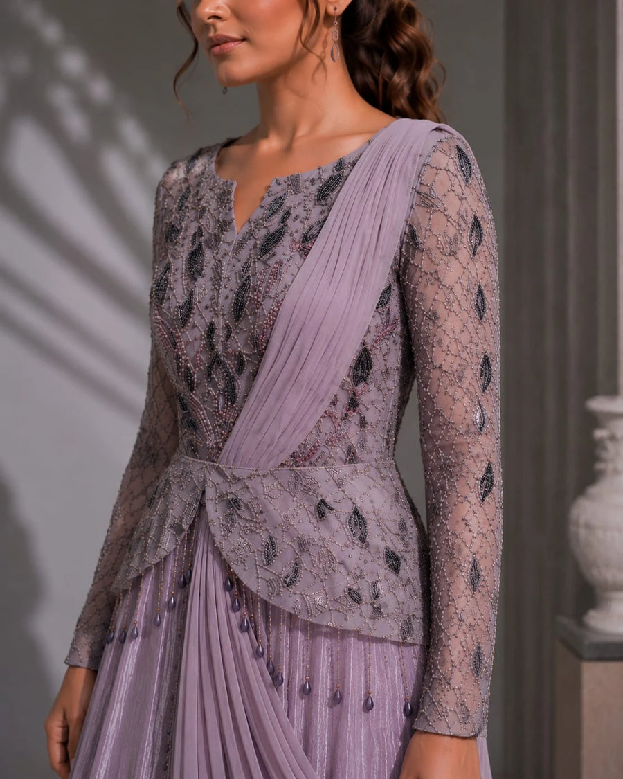 onion one piece gown