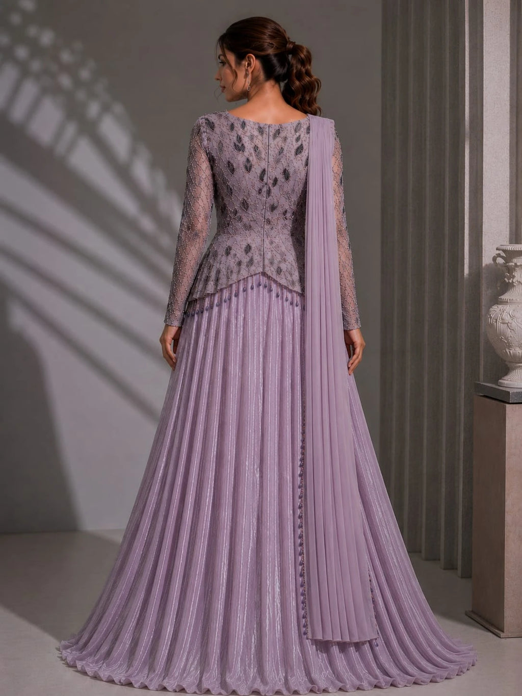 onion one piece gown