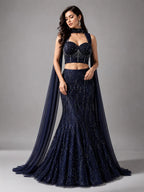 mermaid lehenga