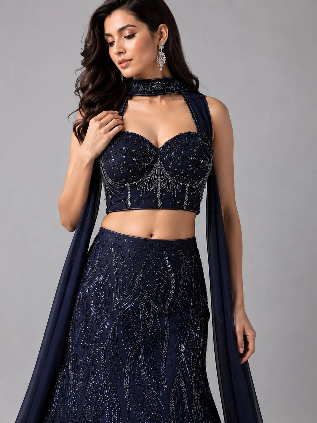 mermaid lehenga