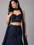 mermaid lehenga