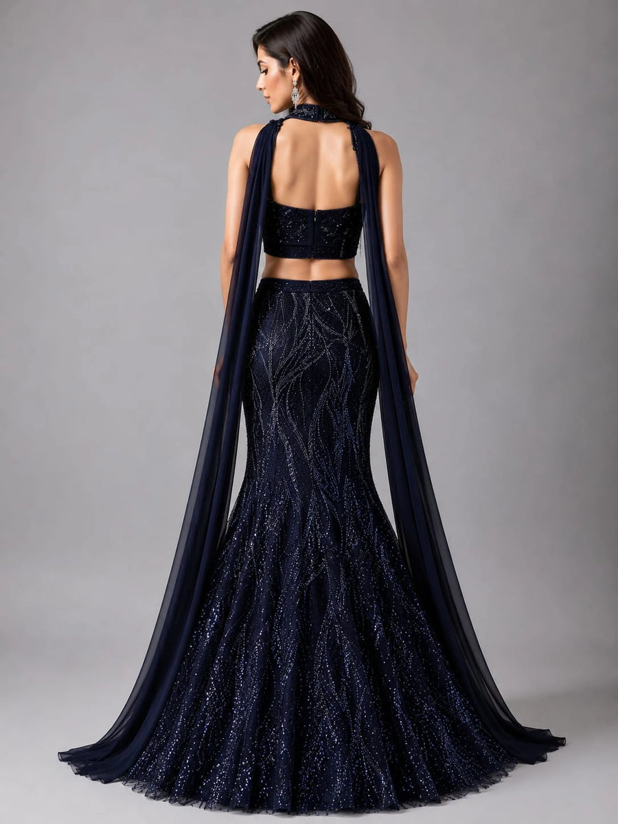mermaid lehenga
