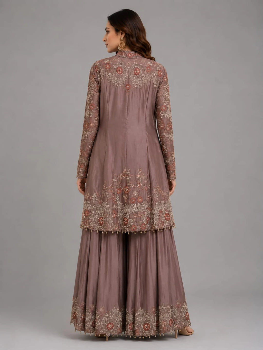 Chikoo Sharara Set