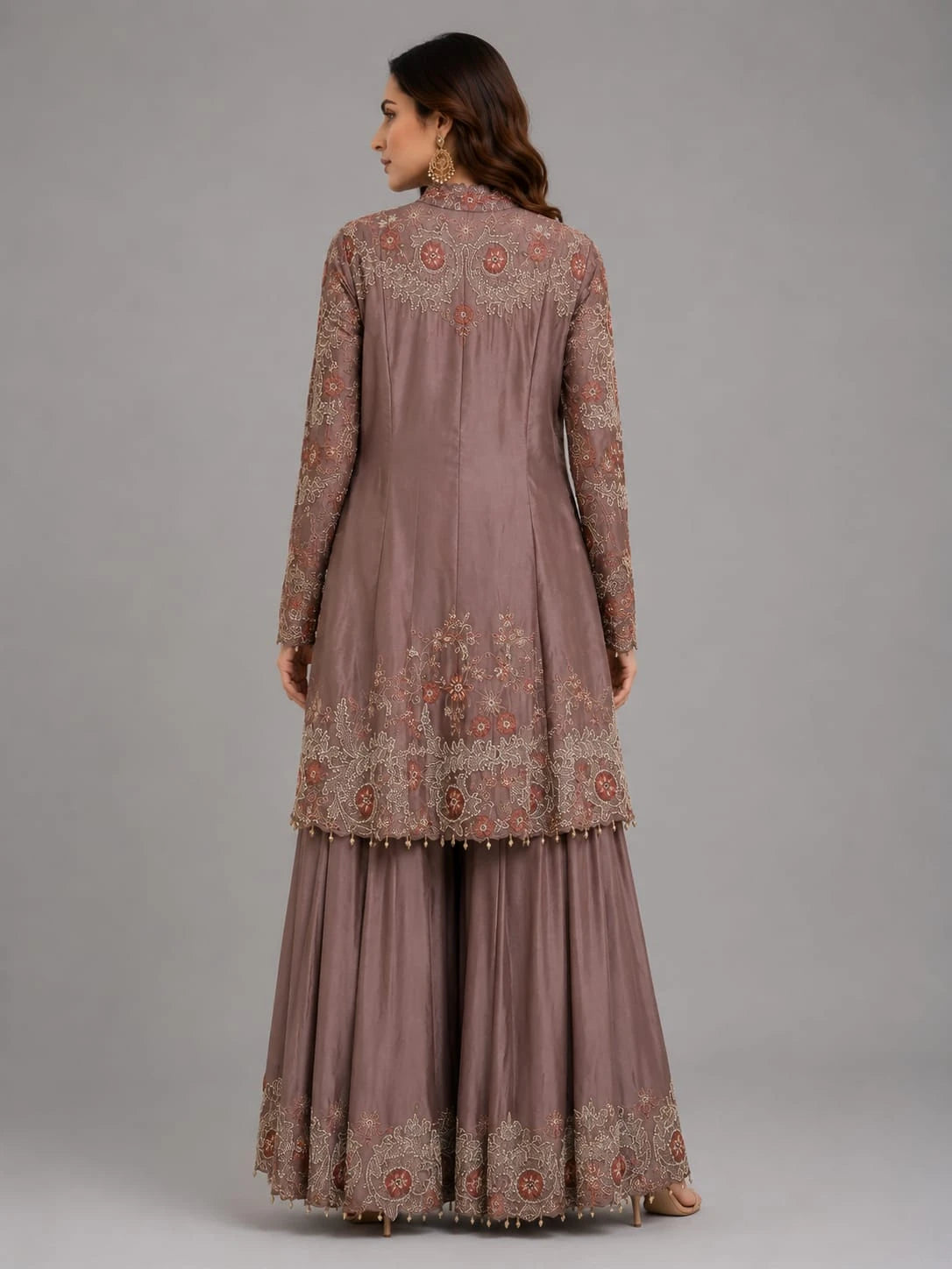 Chikoo Sharara Set