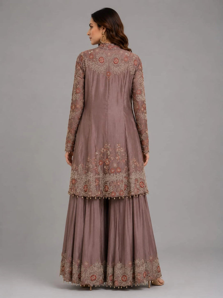 Chikoo Sharara Set