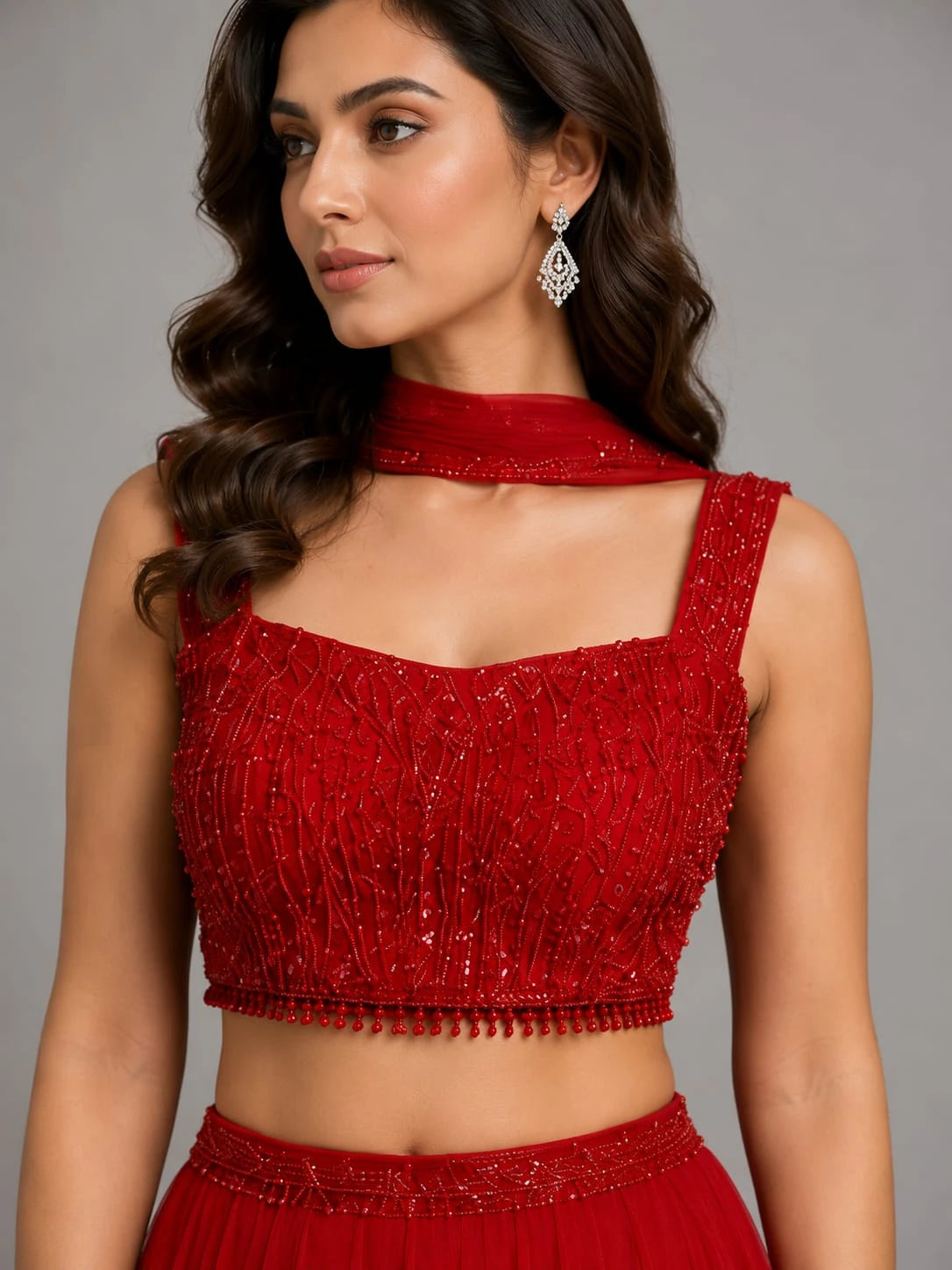 Red Lehenga for Women