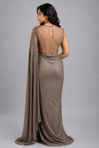 copper western dress