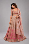 designer rani pink lehenga