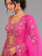 rani pink wedding outfit