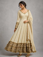 Amul ivory anarkali suit