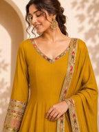 liril flared anarkali suit