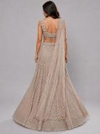 gold lehenga for women