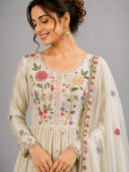 ivory ethnic wear