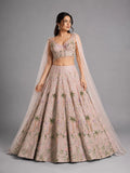pink lehenga with dupatta