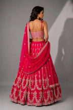 Designer Rani Pink Lehenga