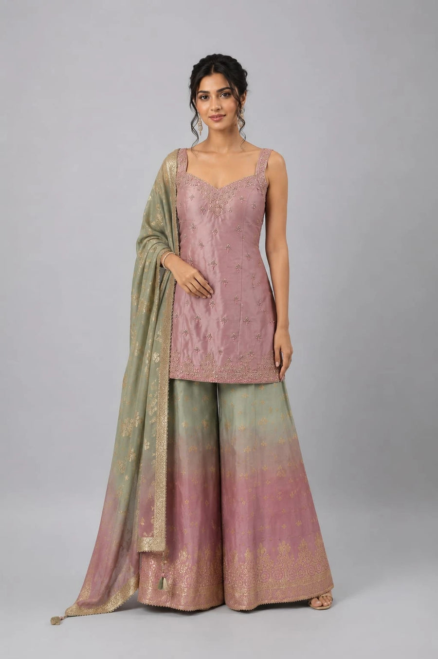 ombre sharara set