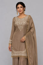Grey Party Wear Sharara