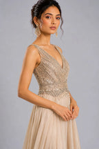 Gold Ethnic Jumpsuit