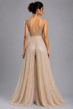 Gold Ethnic Jumpsuit