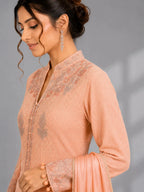pink sharara dupatta