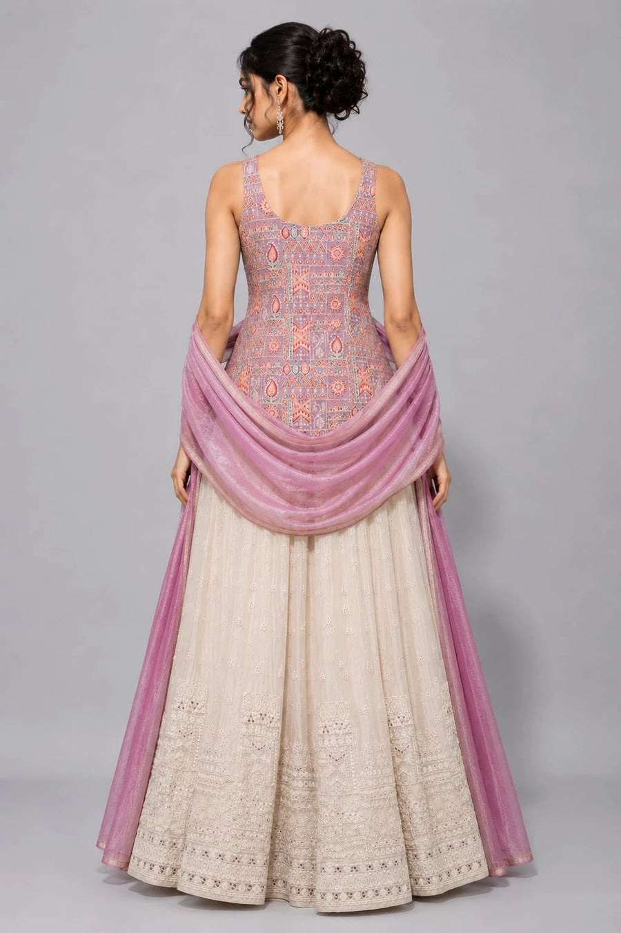 Lavender Lehenga Set
