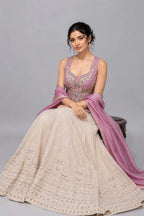 Lavender Lehenga Set