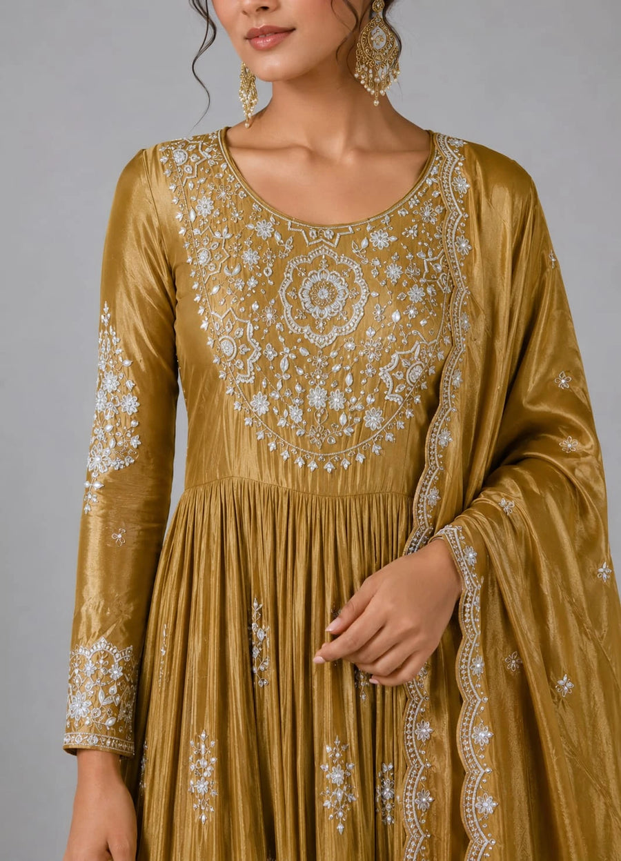 Designer Dusty Anarkali