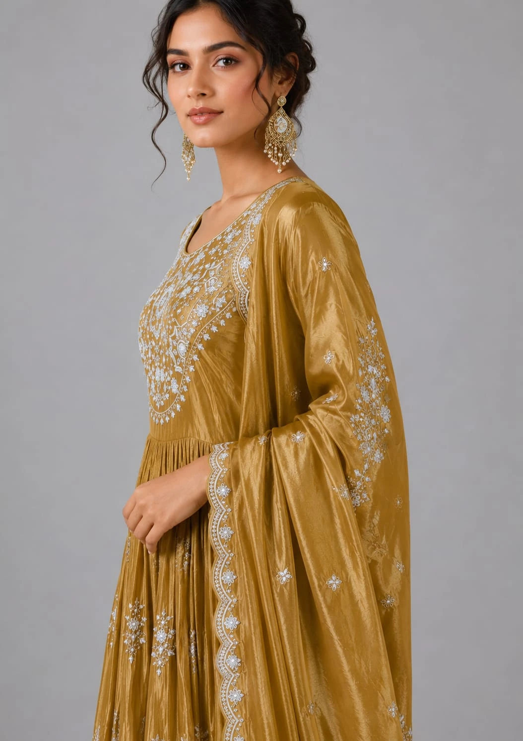 Designer Dusty Anarkali