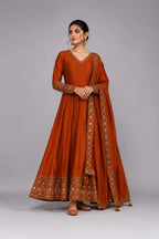 rust anarkali