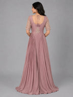 pink indo western